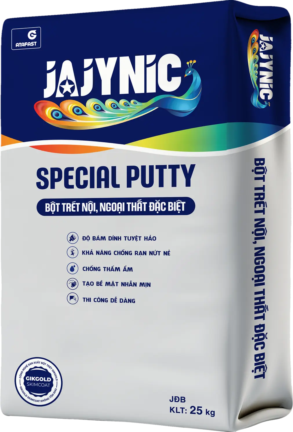 JAJYNIC Special Putty Bột trét nội, ngoại thất đặc biệt