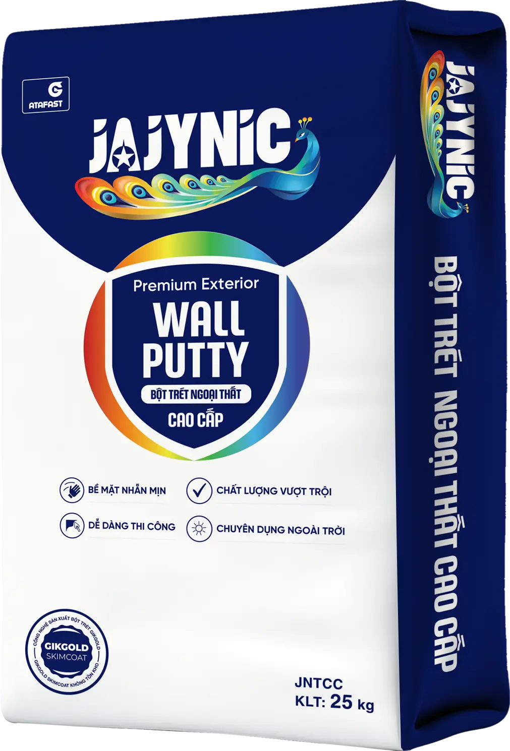 JAJYNIC Premium Exterior Wall Putty Bột trét Ngoài trời cao cấp