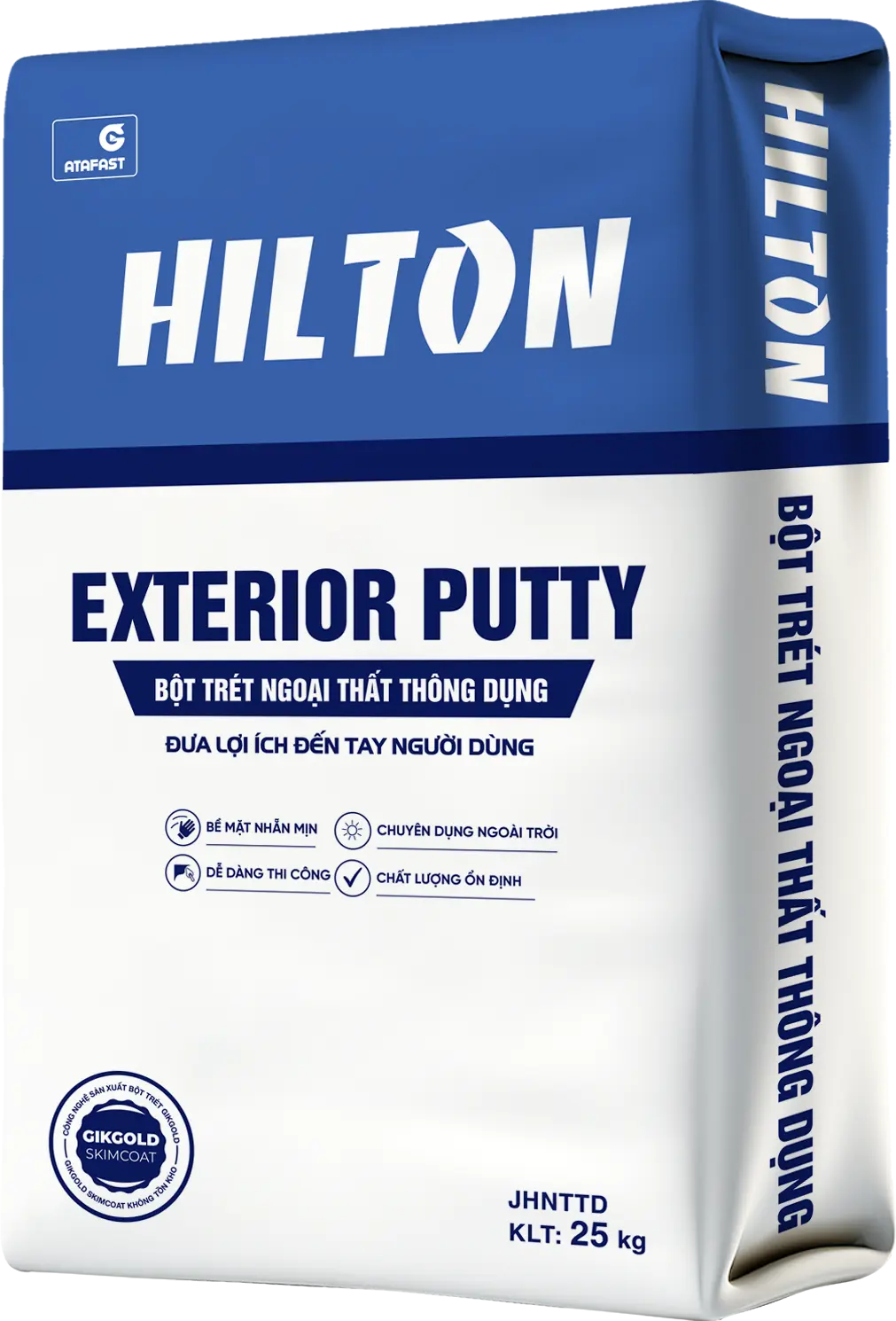 HILTON Exterior Putty Bột trét Ngoài trời thông dụng