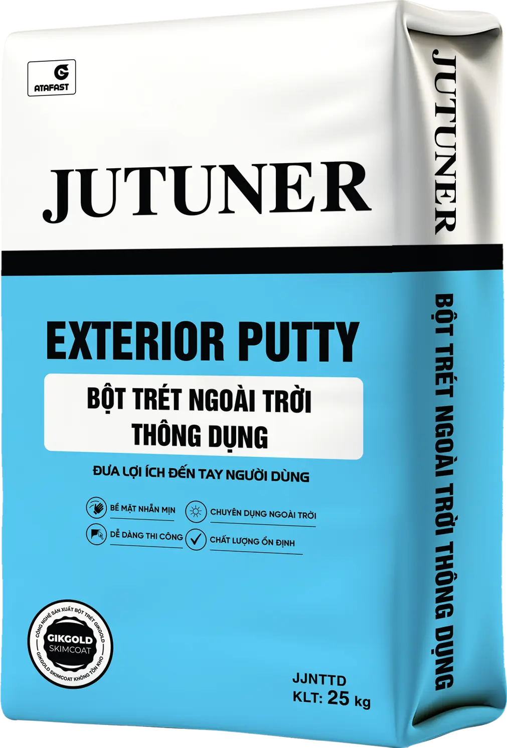 JUTUNER Exterior Putty Bột trét Ngoài trời thông dụng